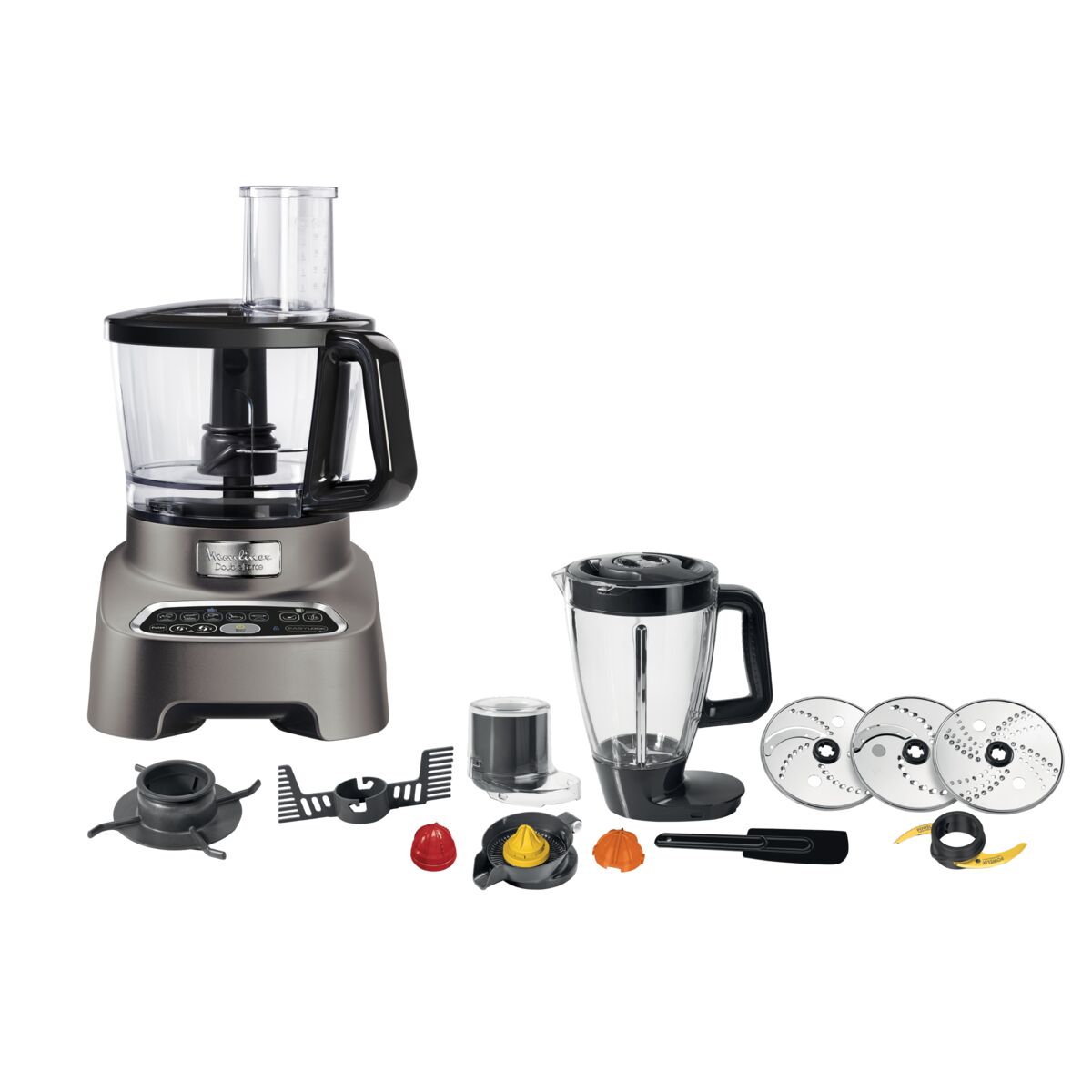 Moulinex 1000W DoubleForce Food Processor Food Processors Kitchen